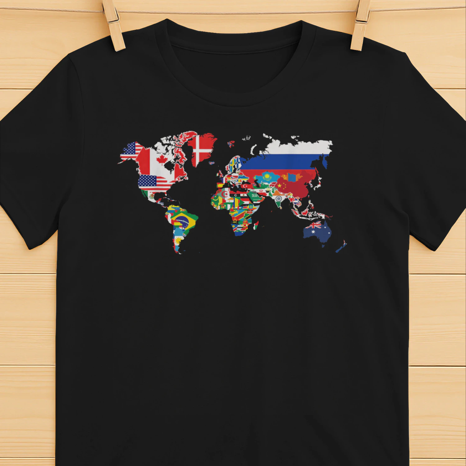 All Countries Flags of The World 287 Flag International Classic Unisex T-shirt
