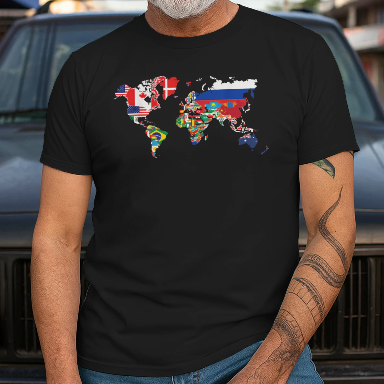 All Countries Flags of The World 287 Flag International Classic Unisex T-shirt