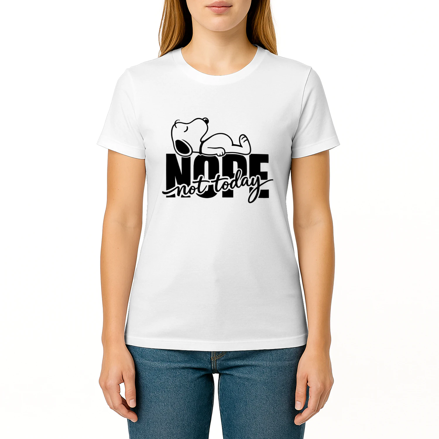 FUNNY SNOOPY NOPE NOT TODAY - LIMITED EDITION
