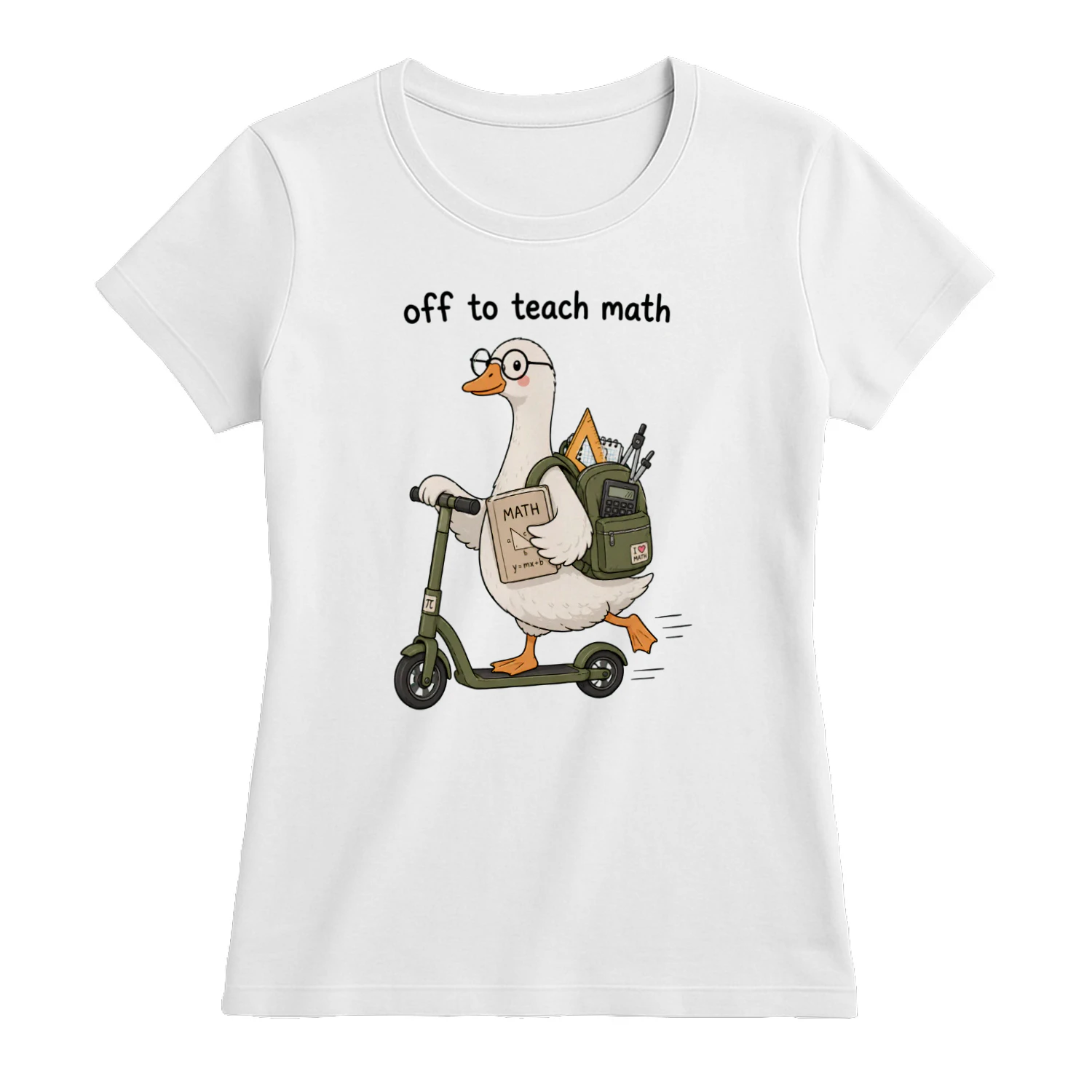 Off to Teach Math Goose Math Teacher Gift