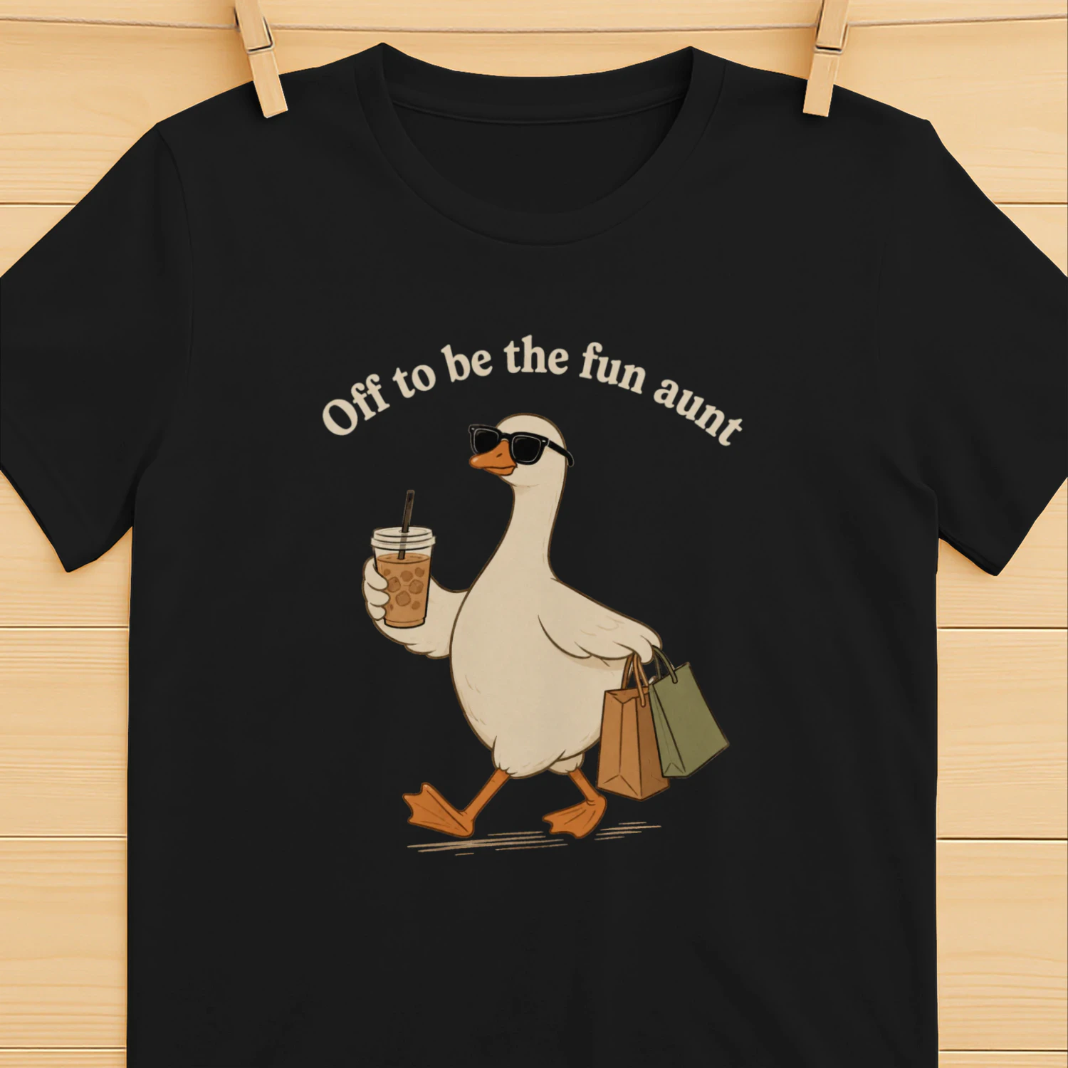 Funny Aunt Goose, Off to be Fun Aunt