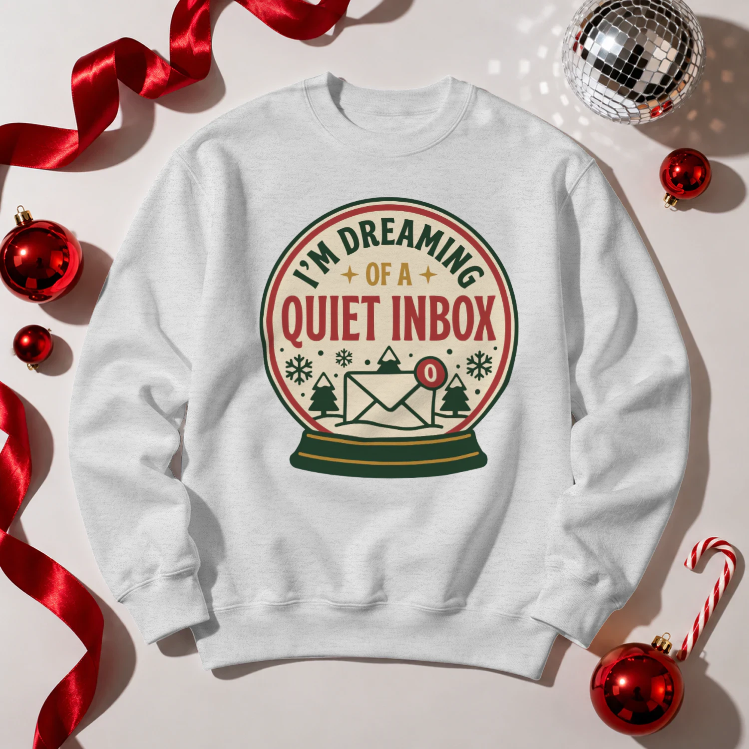 I'm Dreaming Quiet Inbox Christmas Sweater