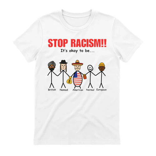 stop racism tee