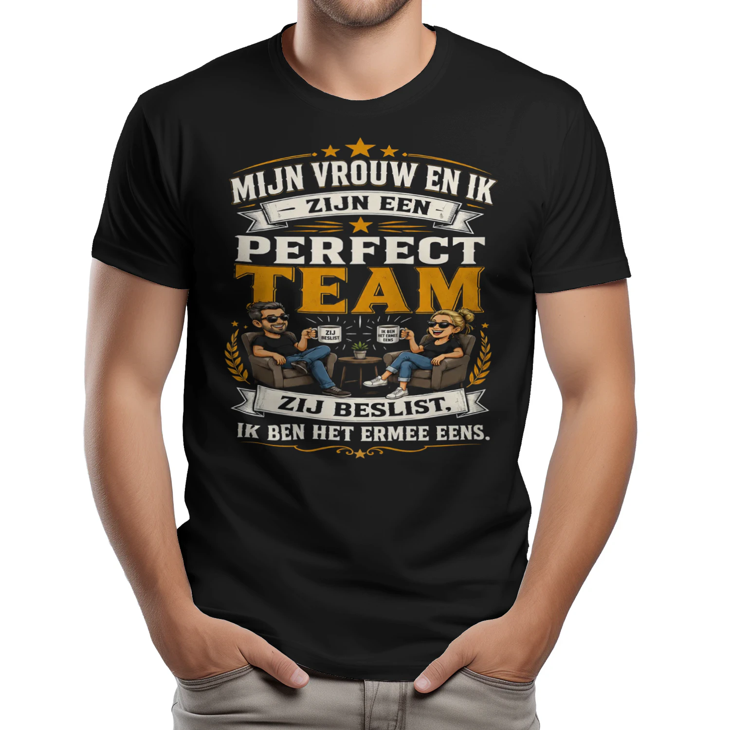 MEINE FRAU UND ICH SIND EIN PERFEKTES TEAM