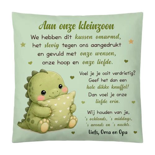 Gepersonaliseerde kussen