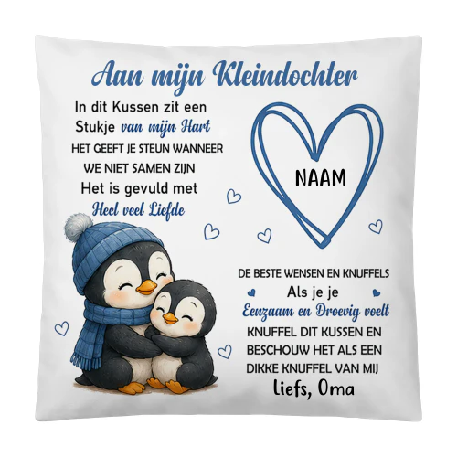 Gepersonaliseerde kussen