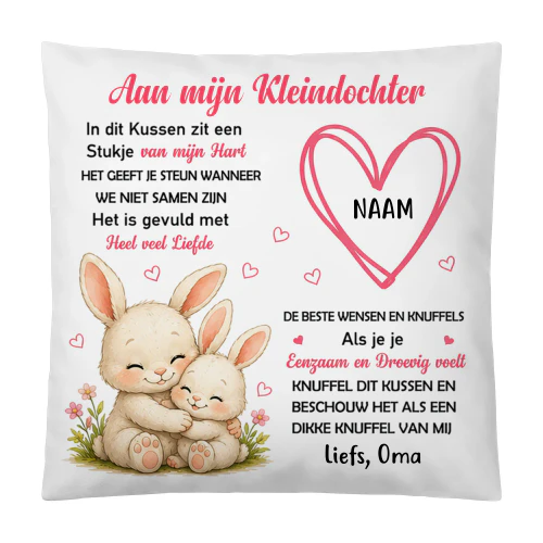 Gepersonaliseerde kussen