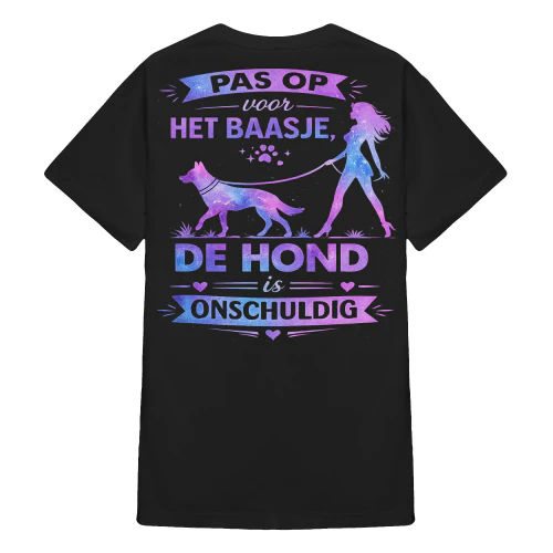 De hond is onschuldig
