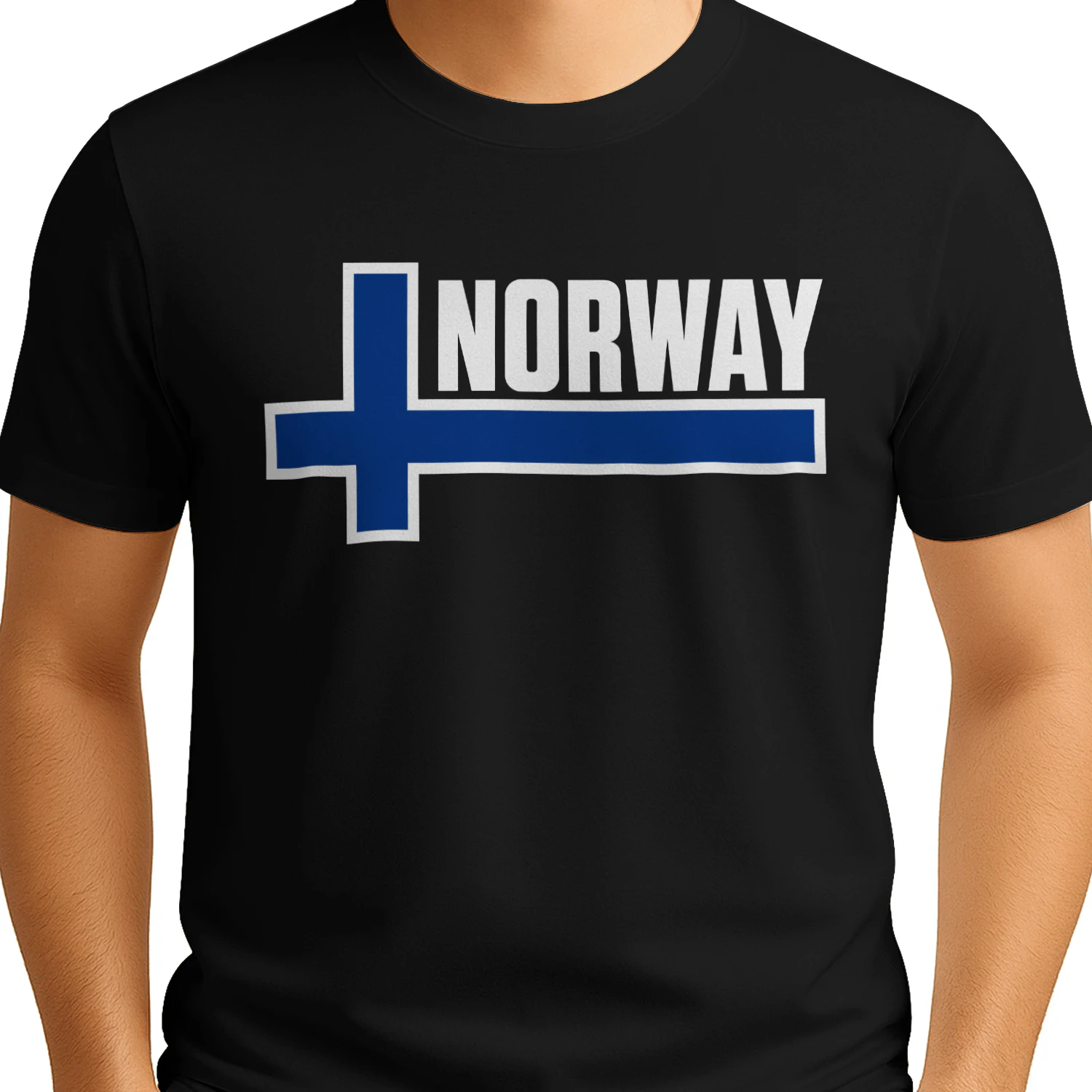 Norway Flag For Men Women Norwegian Scandinavian Pride Norge T-Shirt Nordic Cross Minimalist T-Shirt Norwegian Pride Graphic Tee