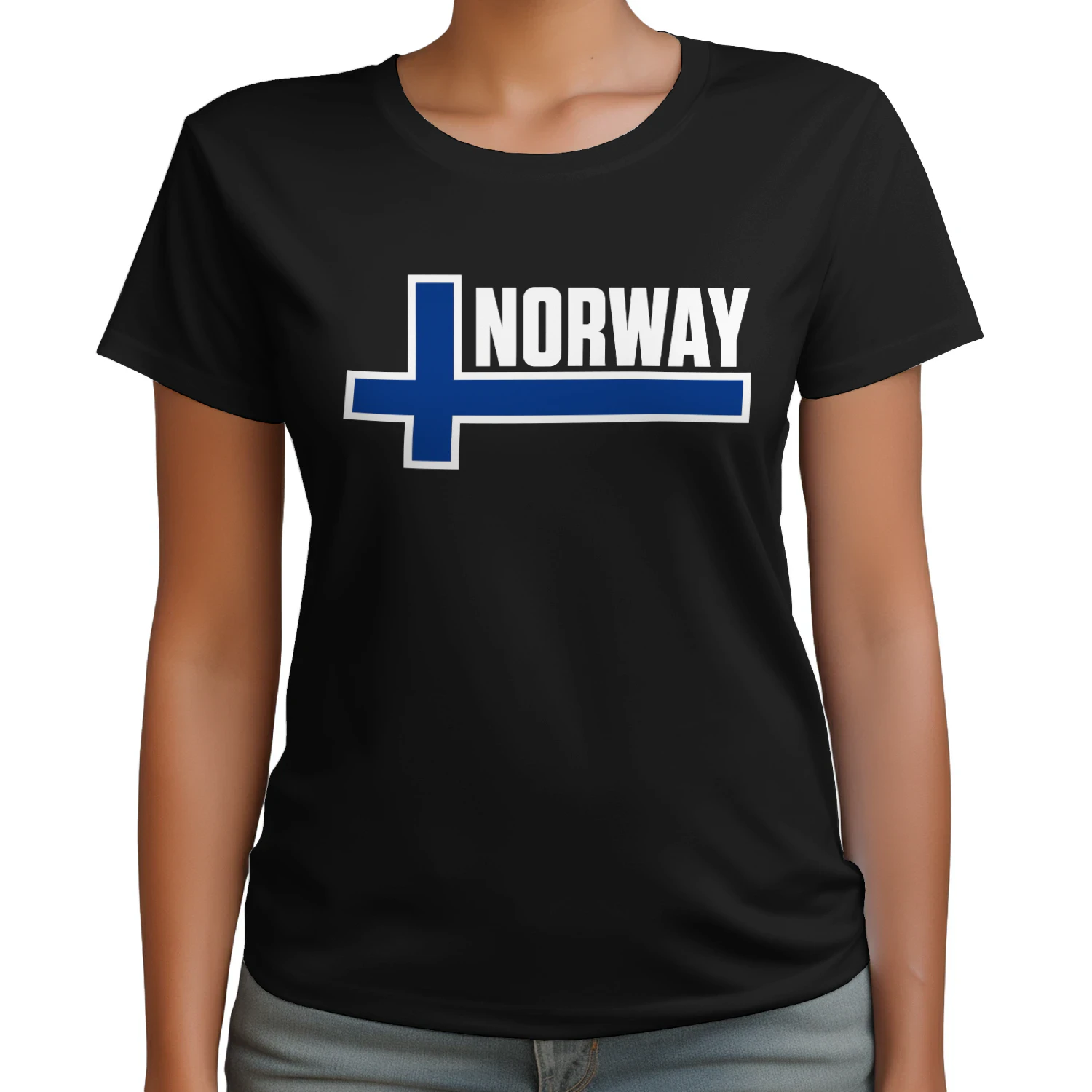 Norway Flag For Men Women Norwegian Scandinavian Pride Norge T-Shirt Nordic Cross Minimalist T-Shirt Norwegian Pride Graphic Tee