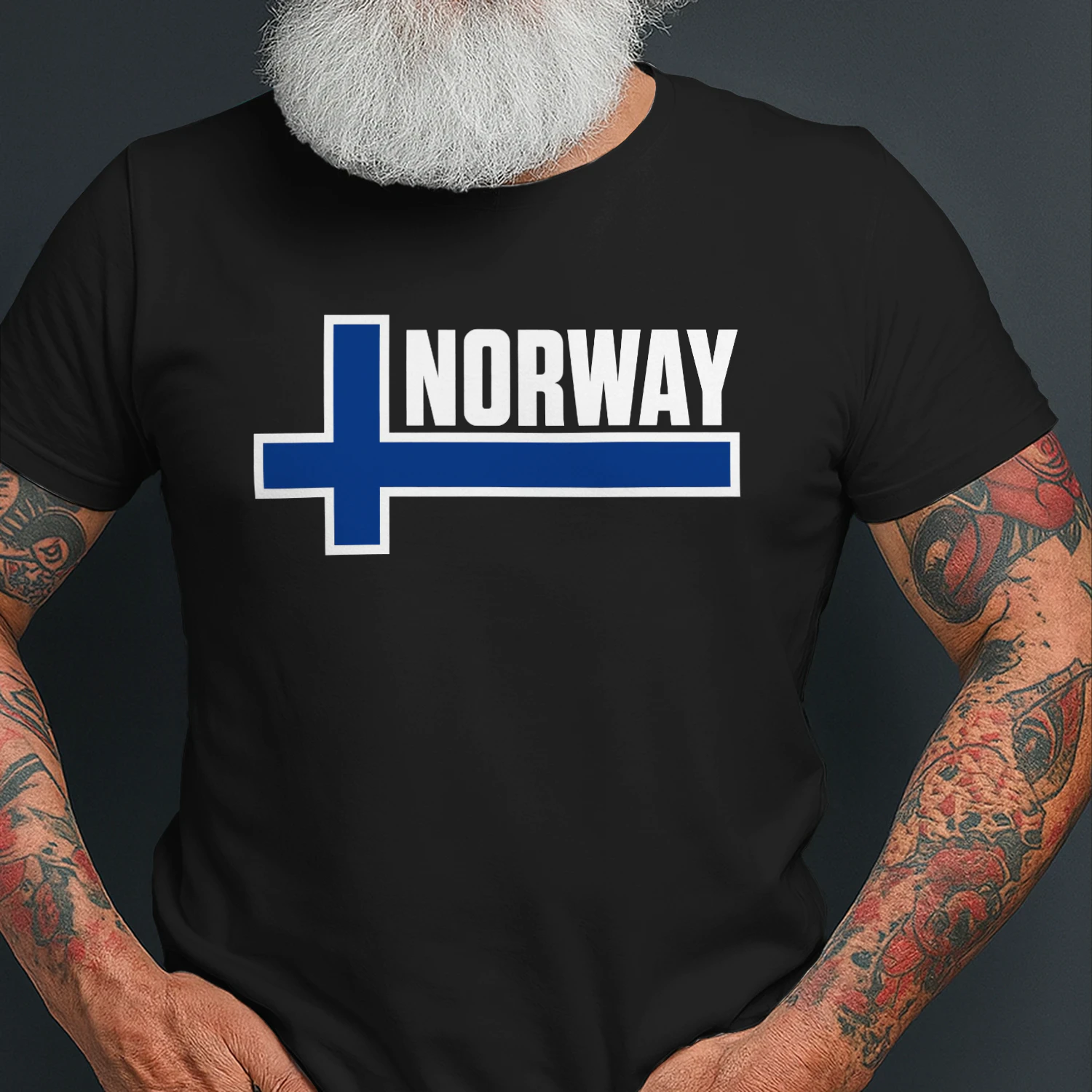 Norway Flag For Men Women Norwegian Scandinavian Pride Norge T-Shirt Nordic Cross Minimalist T-Shirt Norwegian Pride Graphic Tee