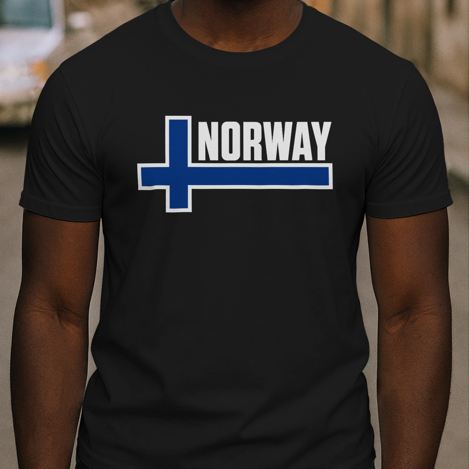 Norway Flag For Men Women Norwegian Scandinavian Pride Norge T-Shirt Nordic Cross Minimalist T-Shirt Norwegian Pride Graphic Tee