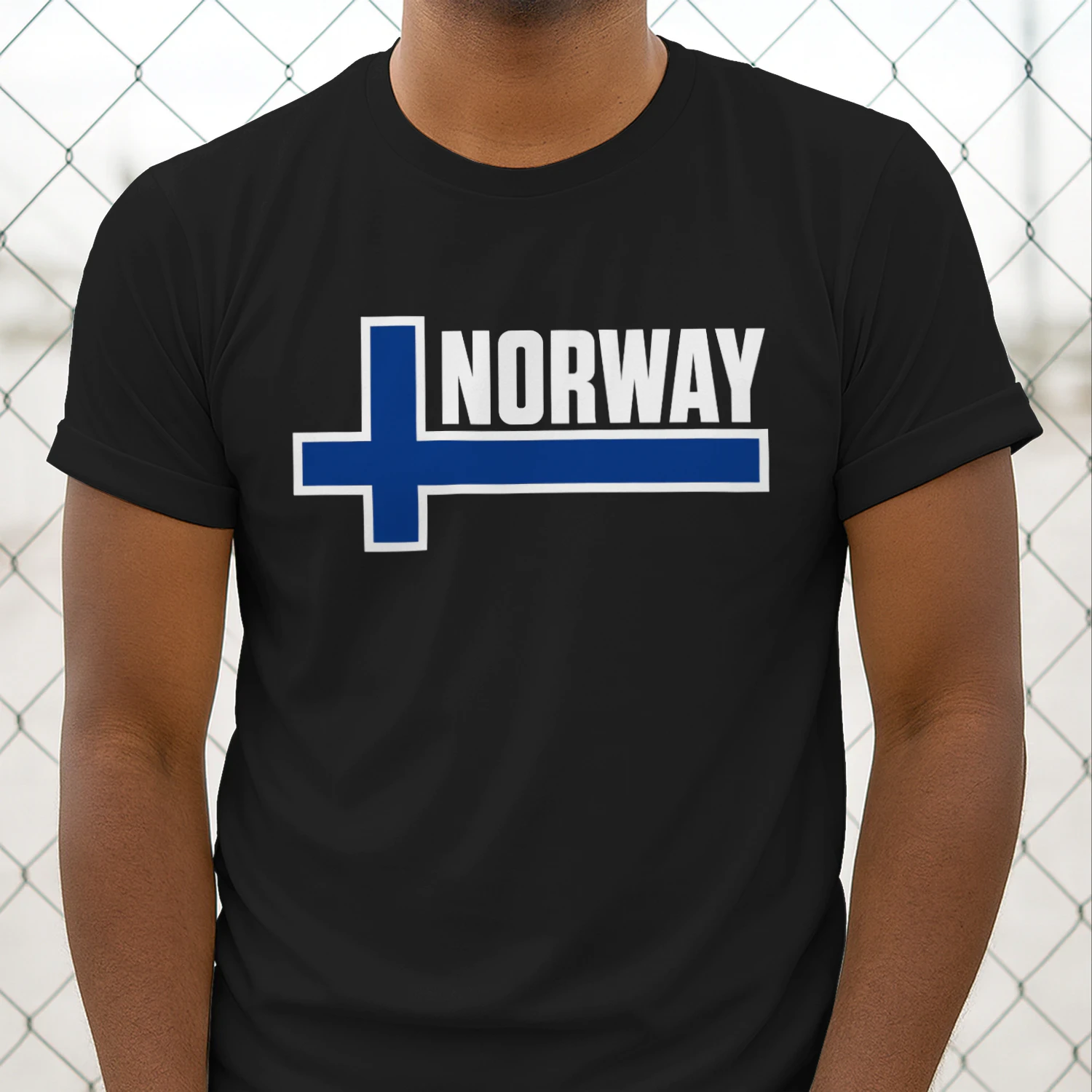 Norway Flag For Men Women Norwegian Scandinavian Pride Norge T-Shirt Nordic Cross Minimalist T-Shirt Norwegian Pride Graphic Tee