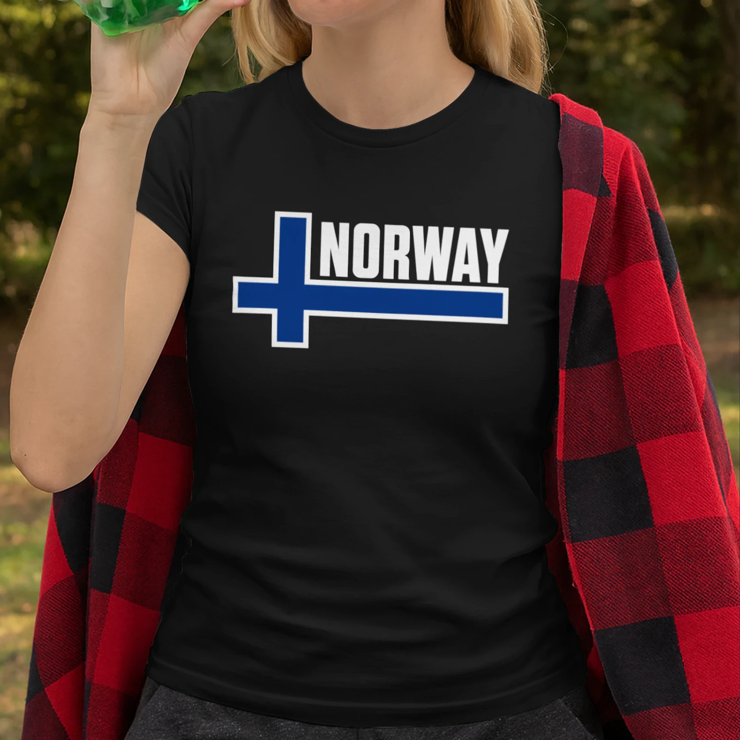 Norway Flag For Men Women Norwegian Scandinavian Pride Norge T-Shirt Nordic Cross Minimalist T-Shirt Norwegian Pride Graphic Tee