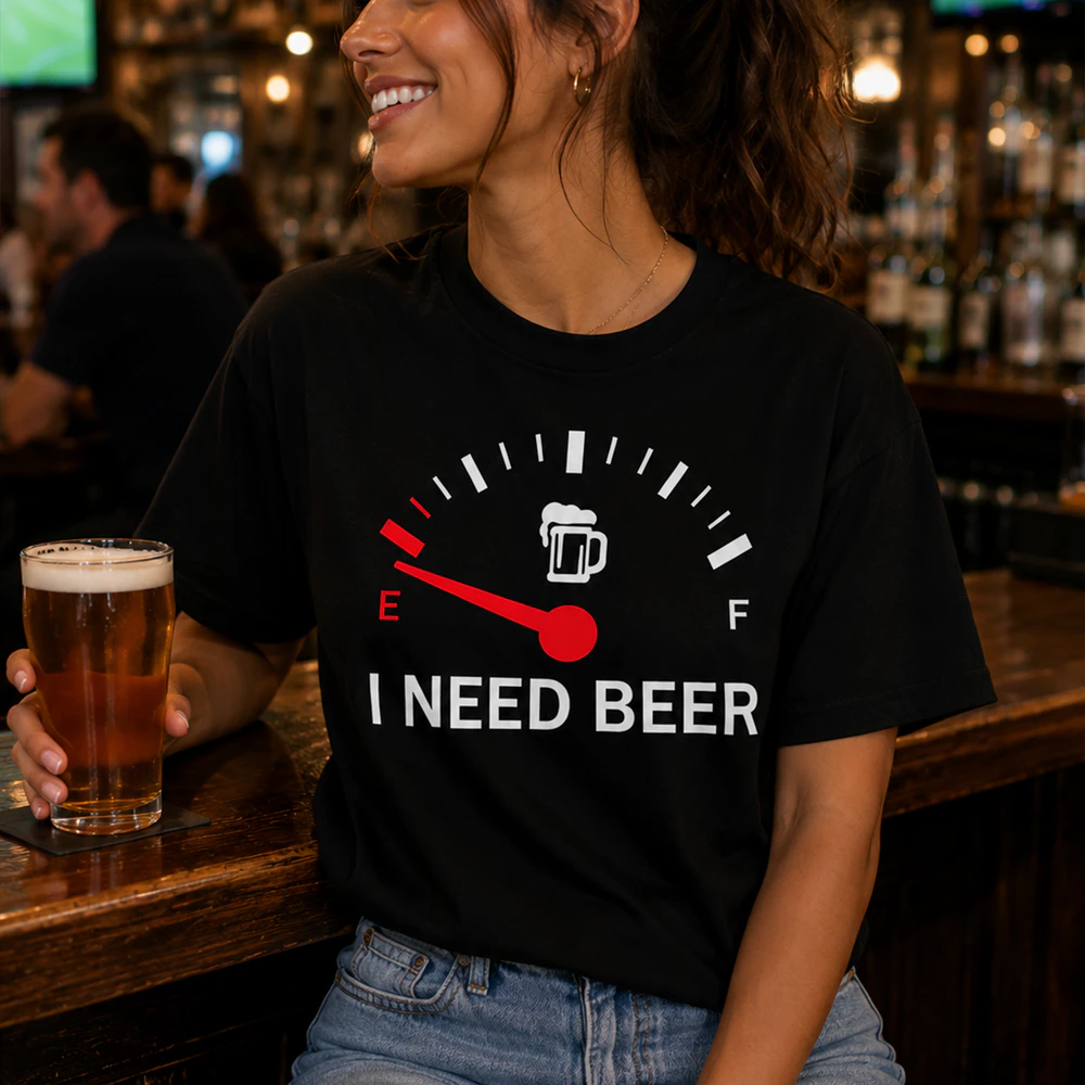 I NEED BEER TEE