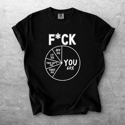 Pie Chart meme funny Tee