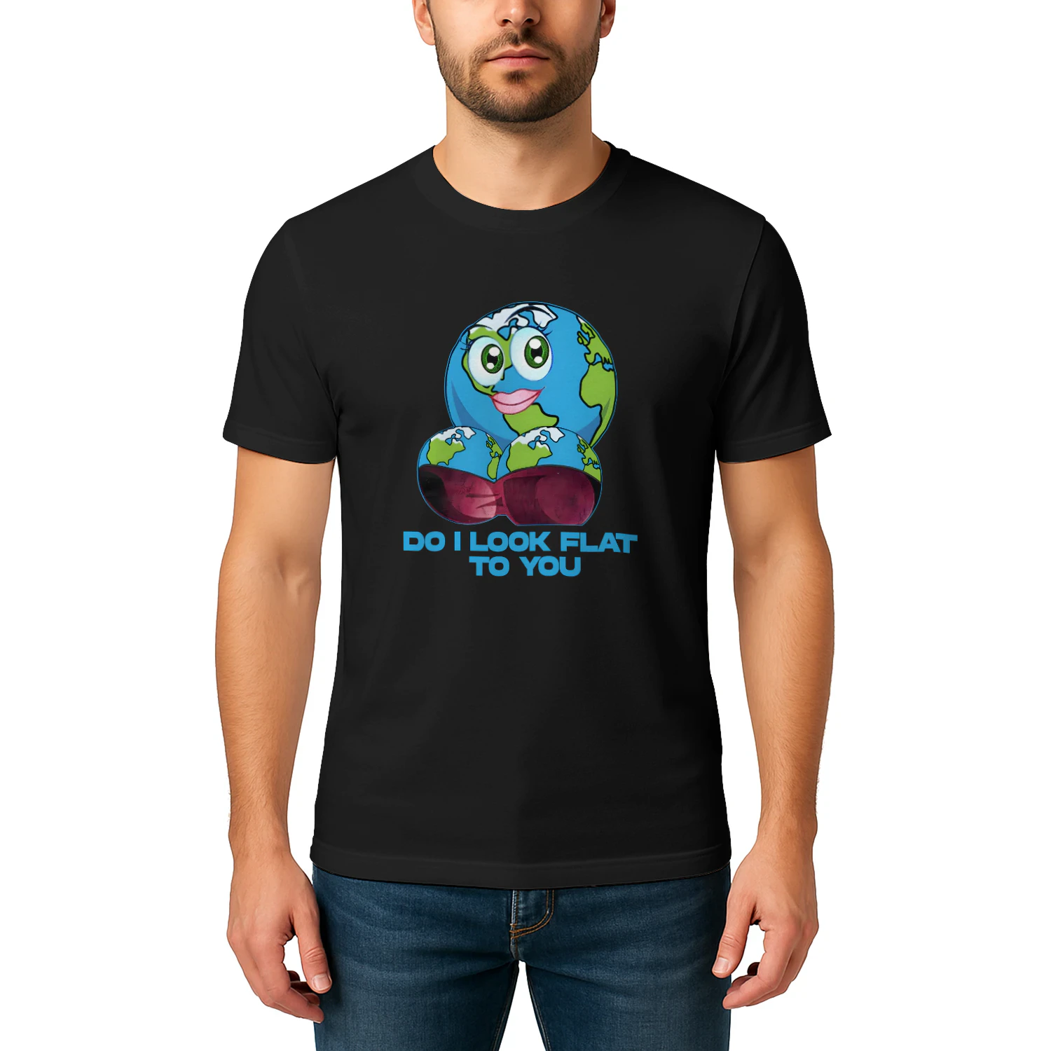 do I look flat to you tee