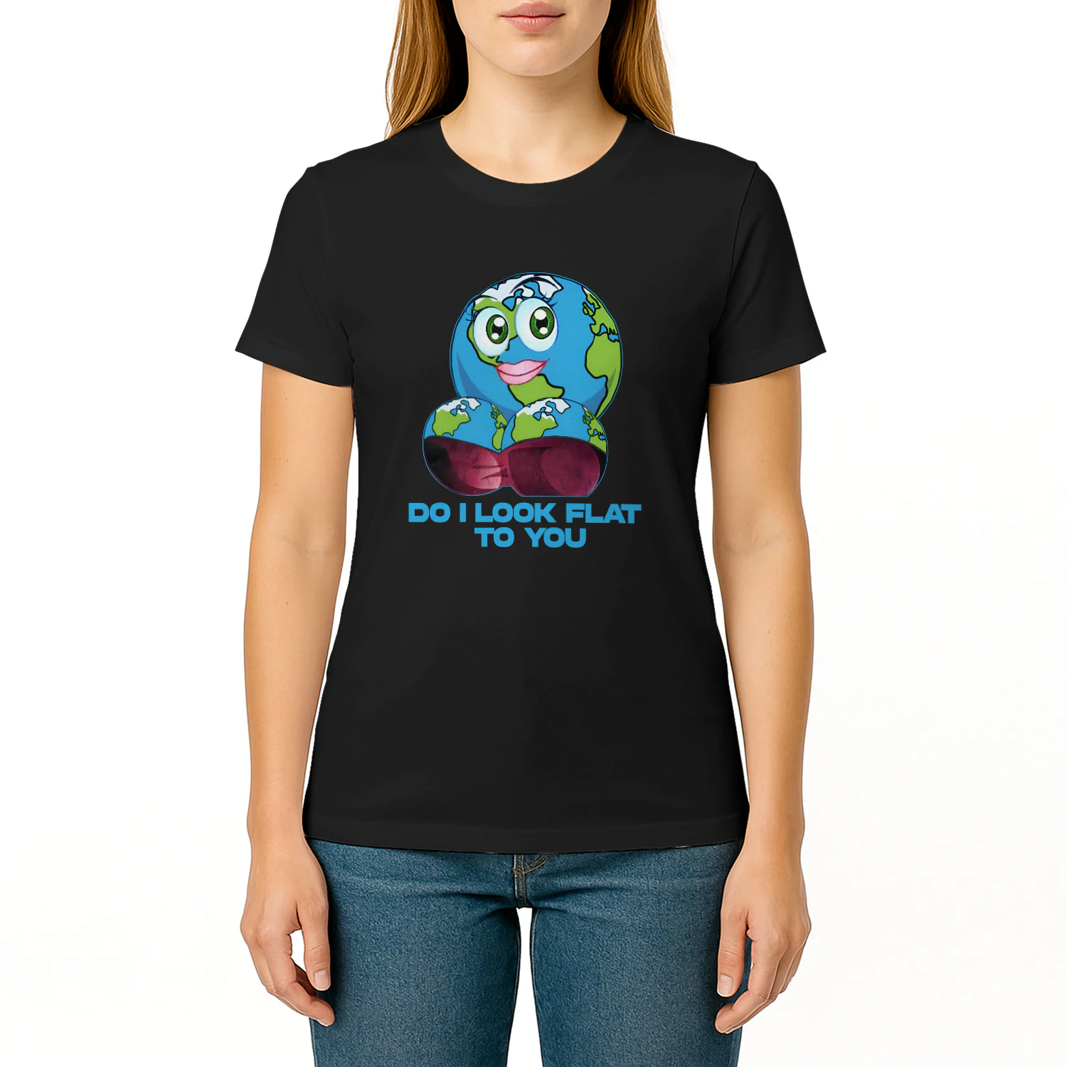 do I look flat to you tee