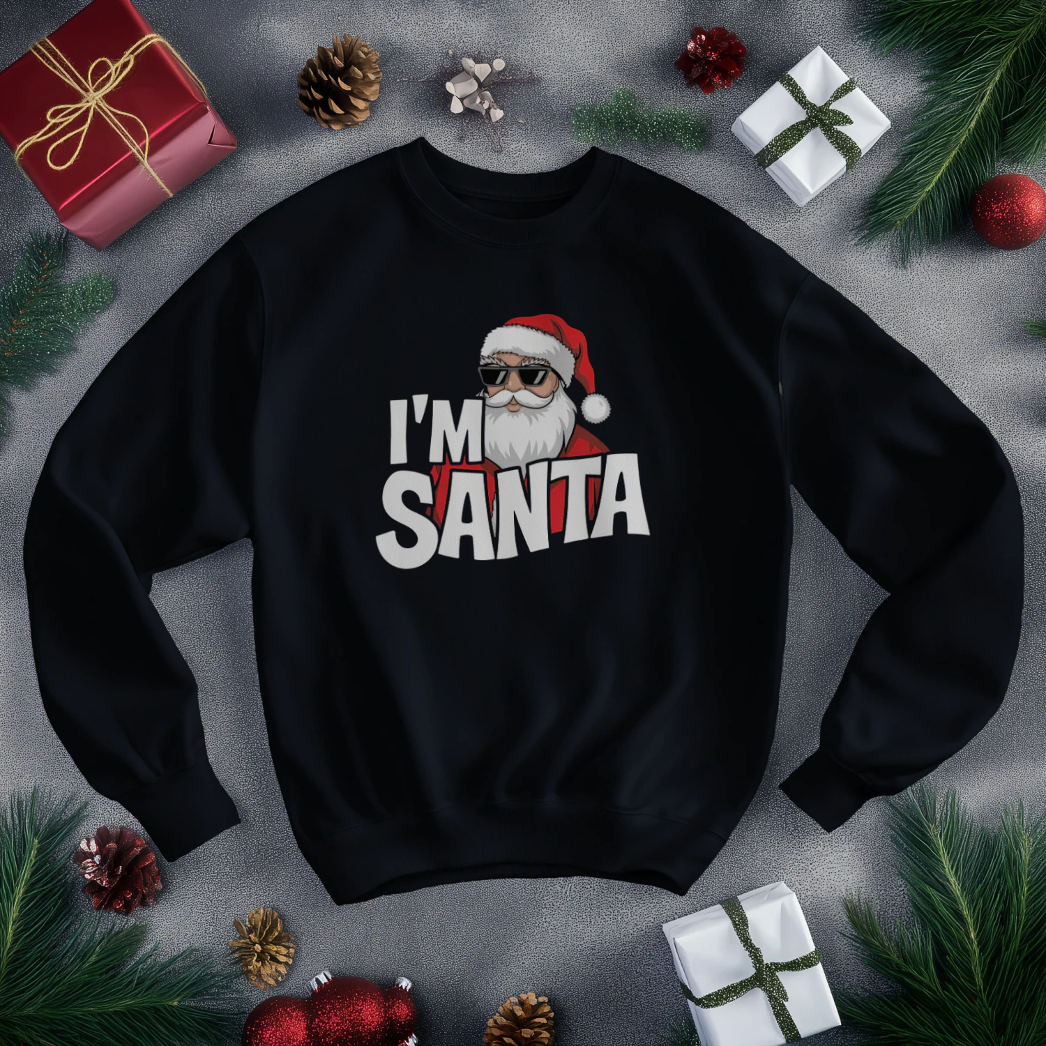I'm SANTA Funny Matching
