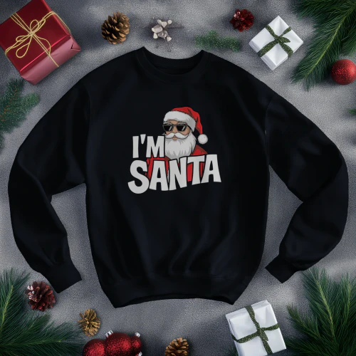 I'm SANTA Funny Matching