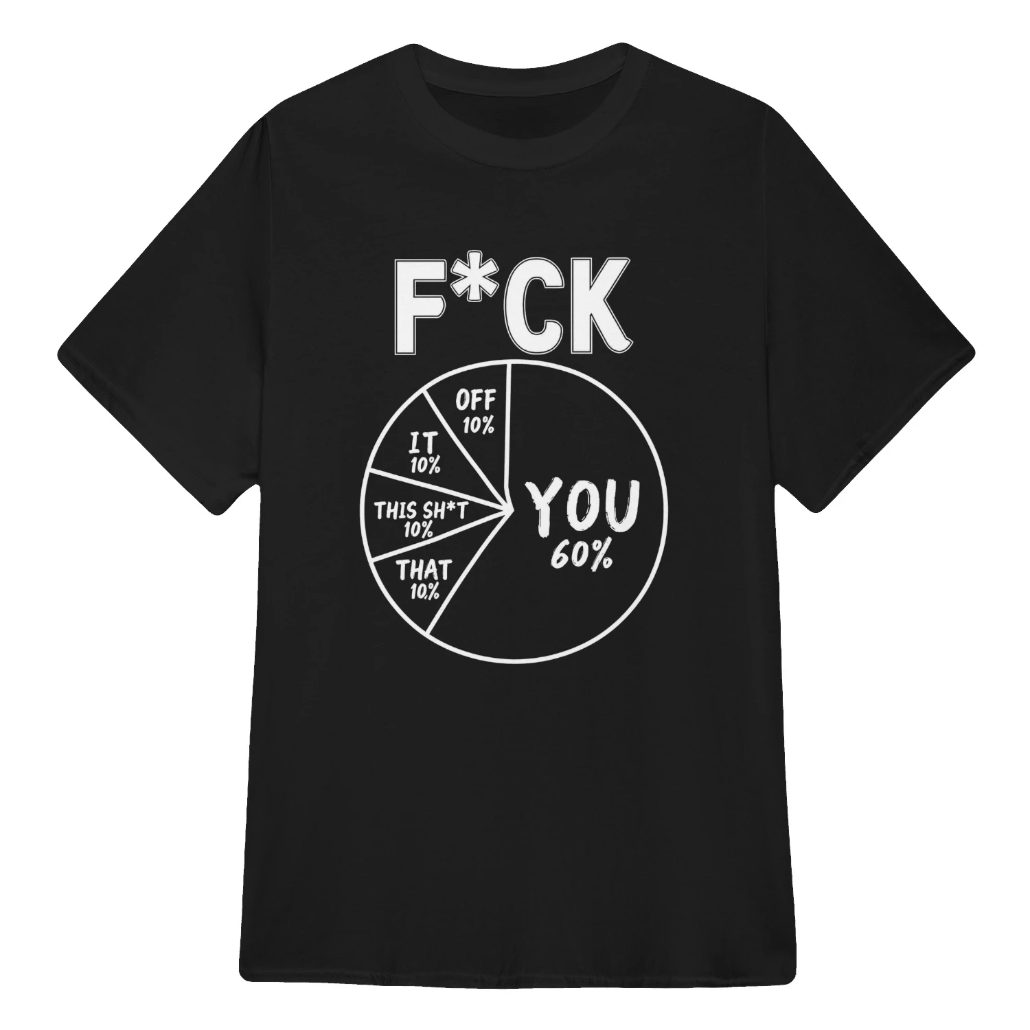 Pie Chart | Funny Sarcastic Graphic T-Shirt 