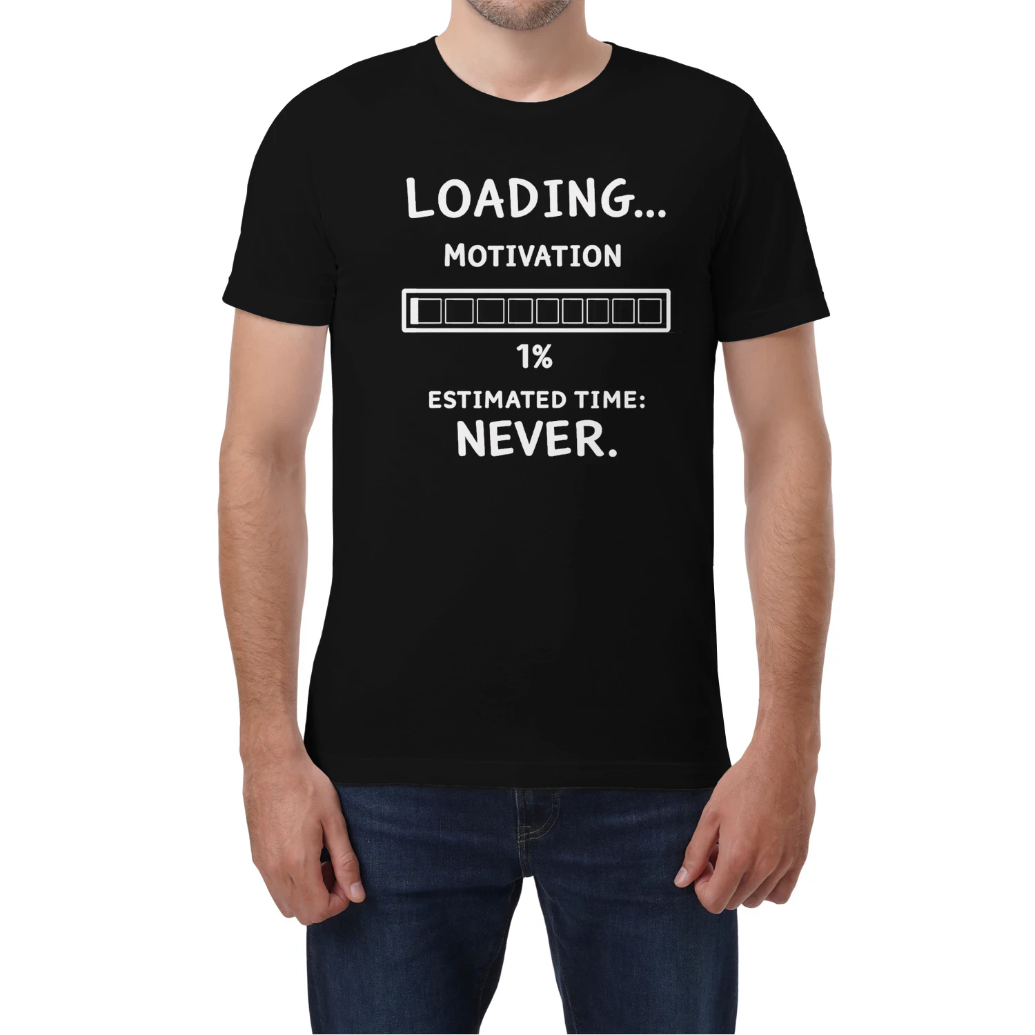 LOADING MOTIVATION FUNNY TEE