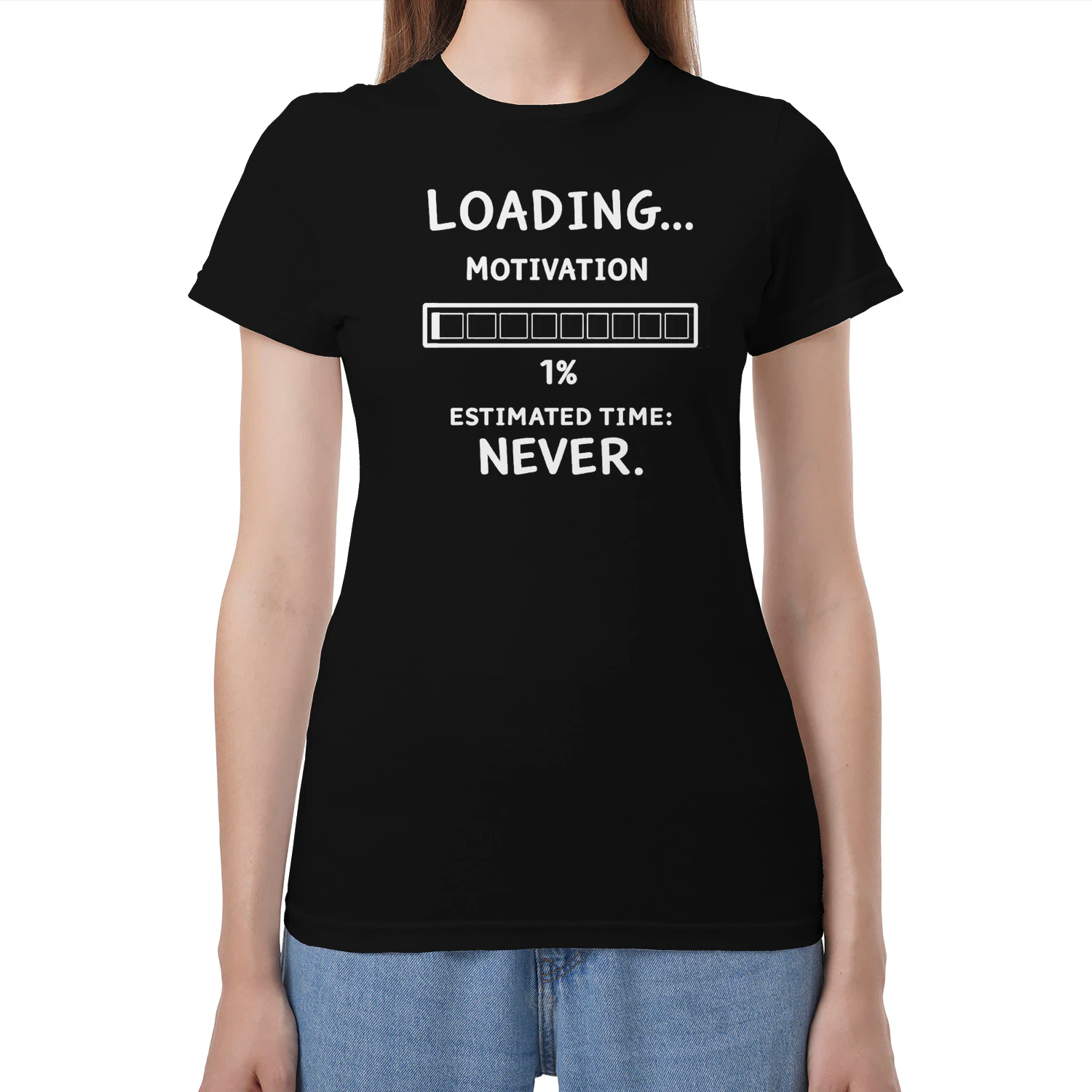 LOADING MOTIVATION FUNNY TEE