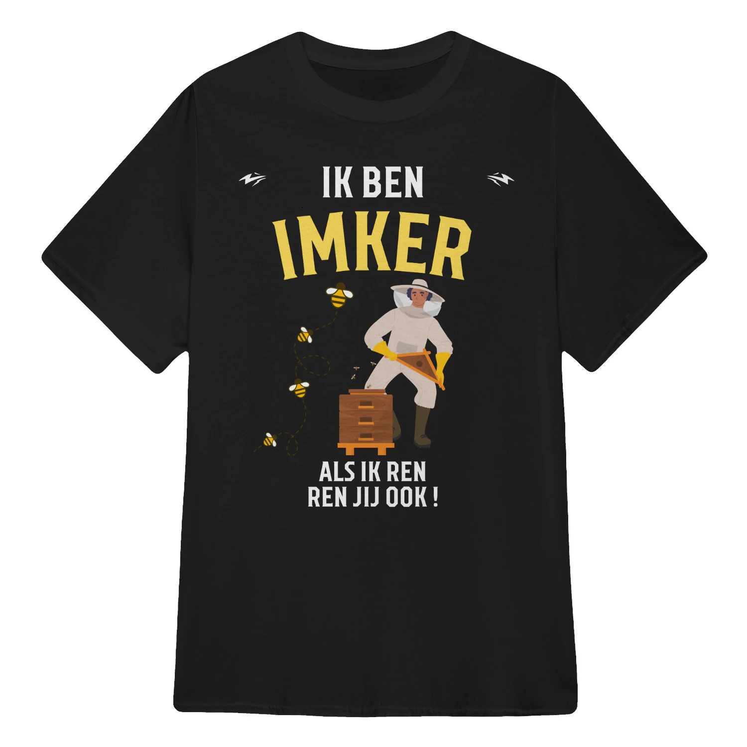 IK BEN IMKER ALS IK REN, REN JIJ OOK !