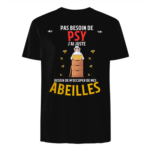 Pas besoin de psy j'ai juste besoin de m'occuper de mes abeilles