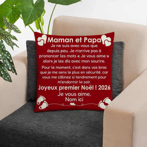 Maman et Papa Joyeux premier Noël