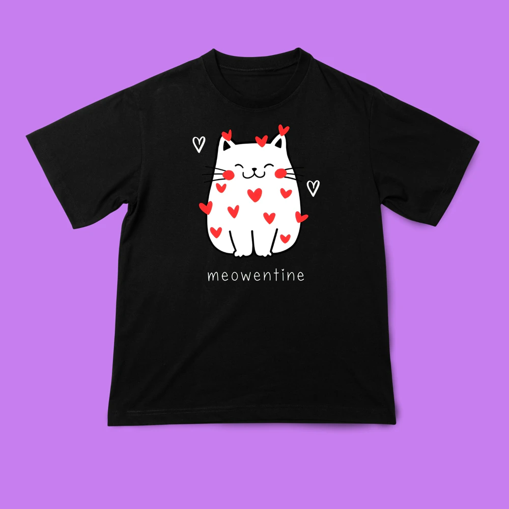 Black and White Modern Custom T-Shirt Print Shop Logo (1)