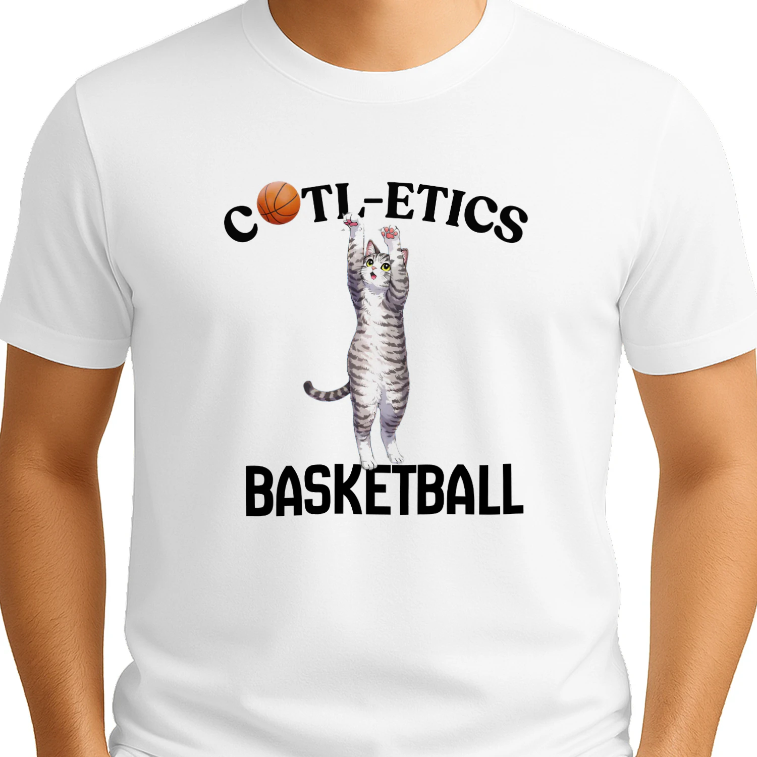 Black and White Modern Custom T-Shirt Print Shop Logo (1)