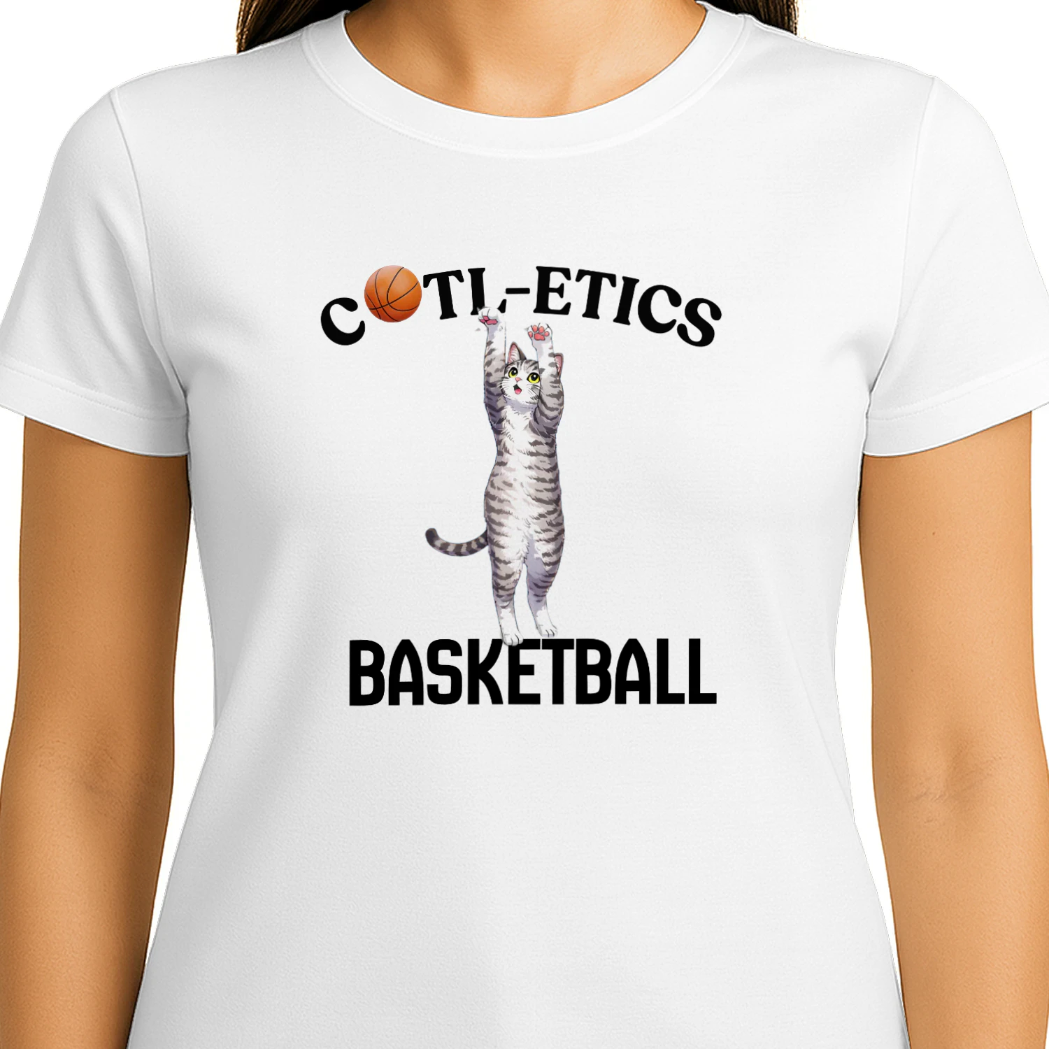Black and White Modern Custom T-Shirt Print Shop Logo (1)