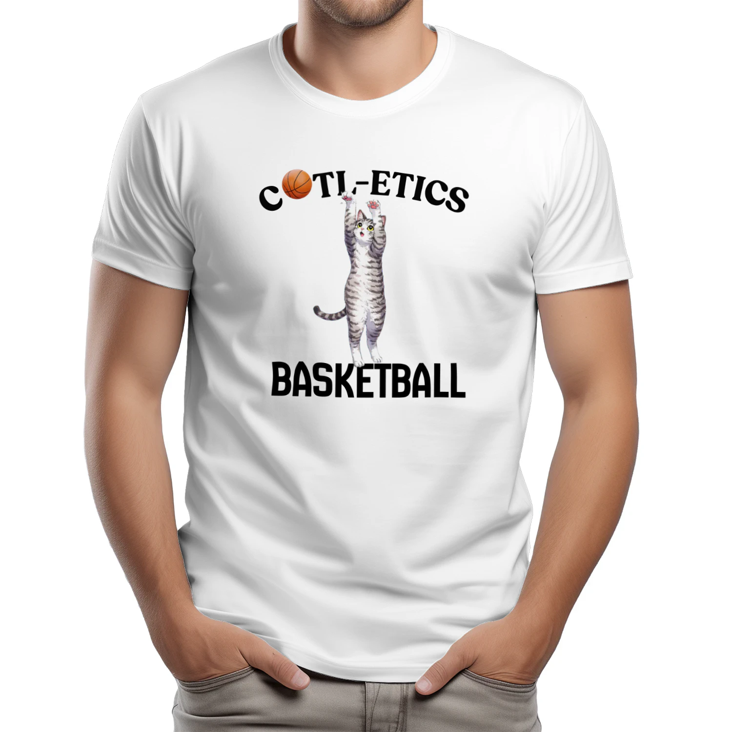 Black and White Modern Custom T-Shirt Print Shop Logo (1)