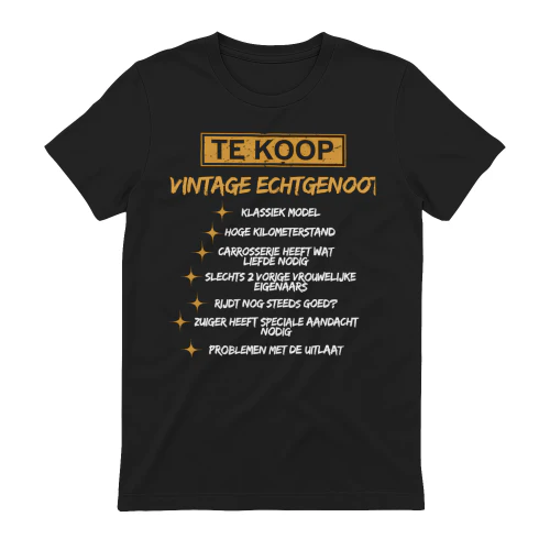 VINTAGE ECHTGENOOT T-SHIRT