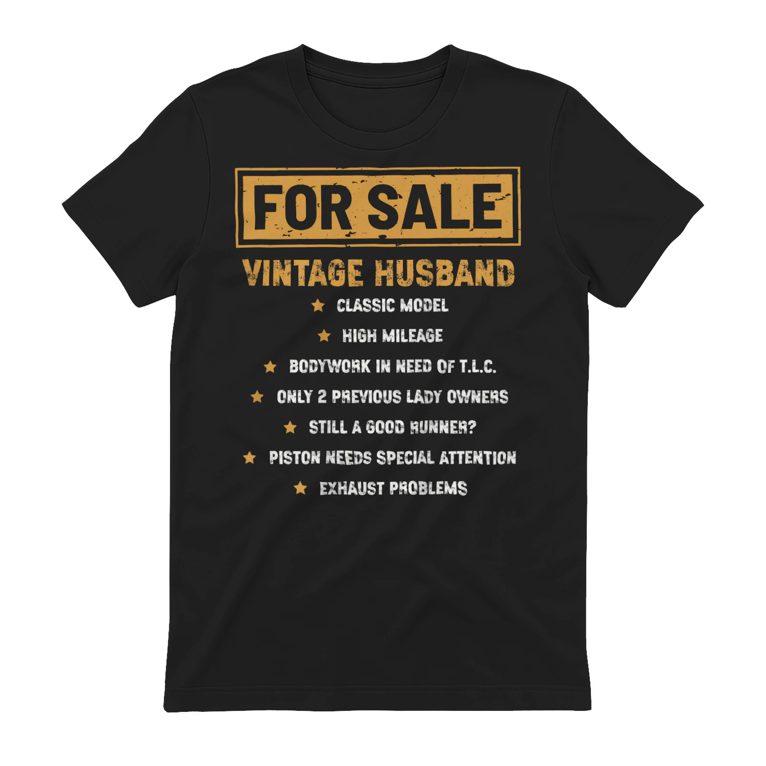 VINTAGE HUSBAND T6SHIRT l FATHER'S DAY