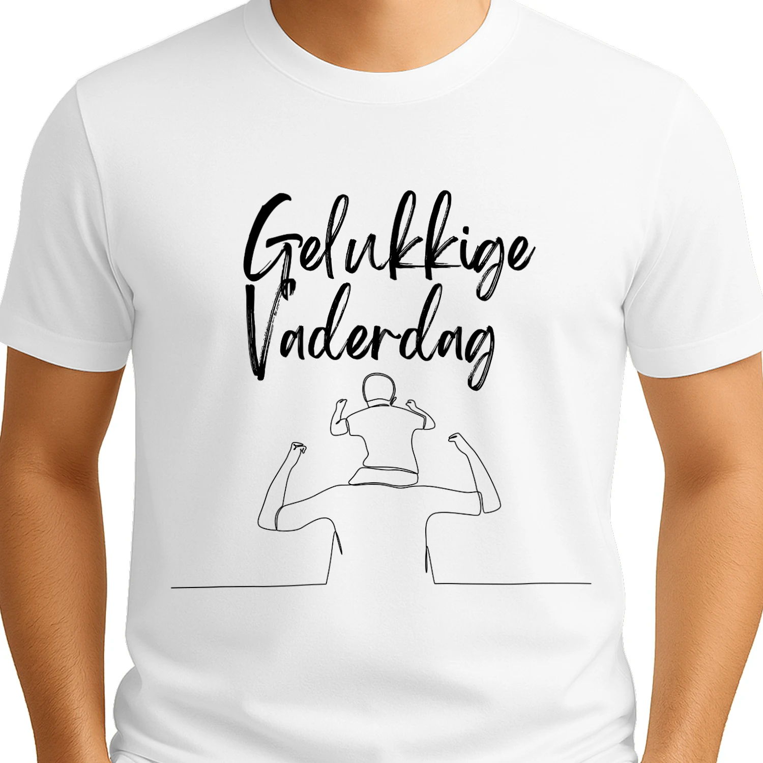 Gelukkige Vaderdag T-SHIRT FR