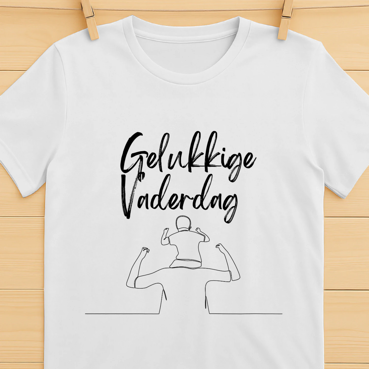 Gelukkige Vaderdag T-SHIRT FR