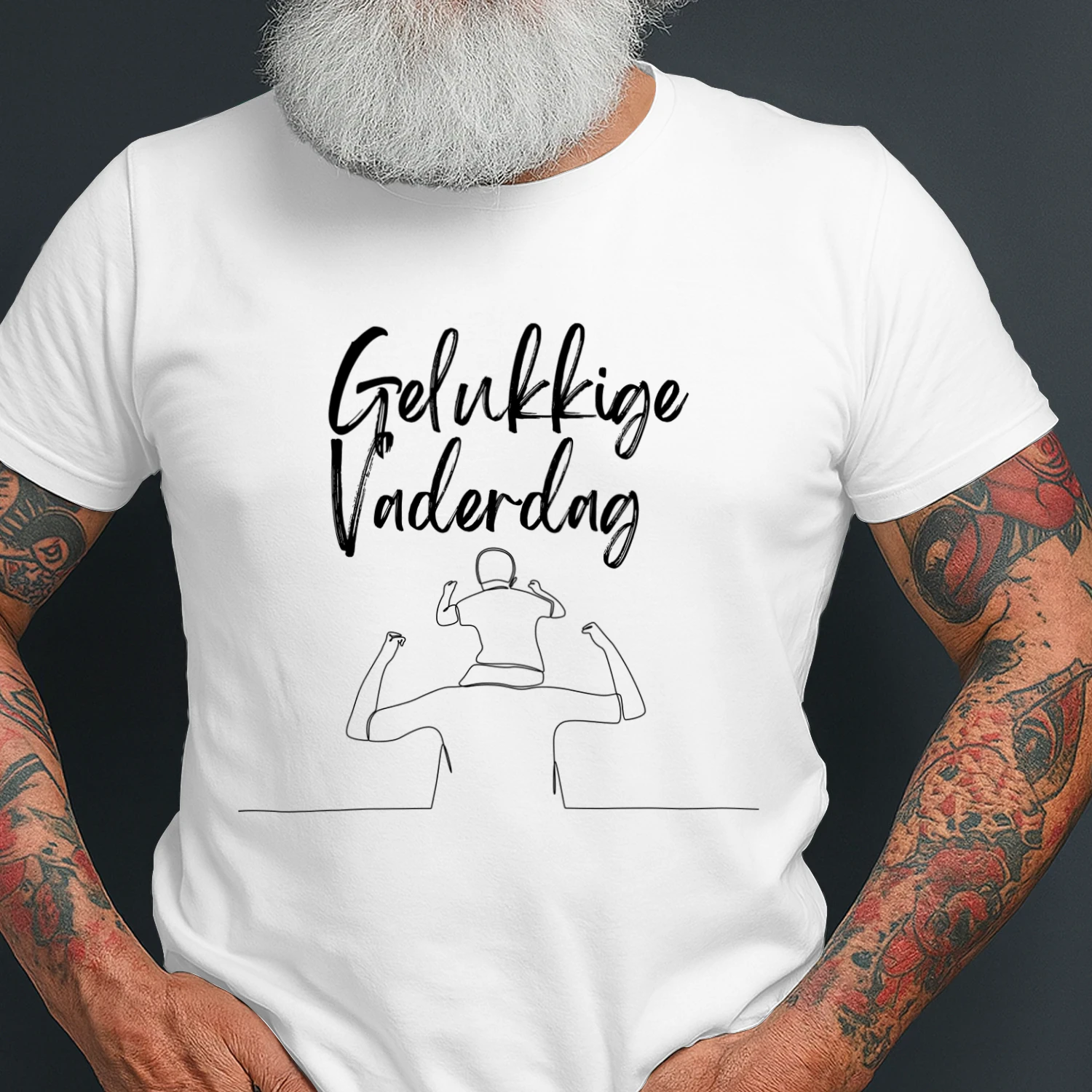 Gelukkige Vaderdag T-SHIRT FR