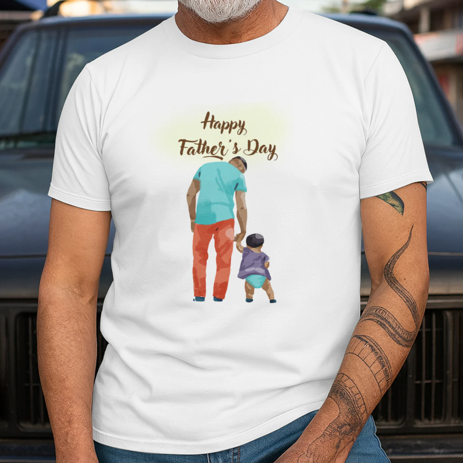 father's day gift t-shirt AF