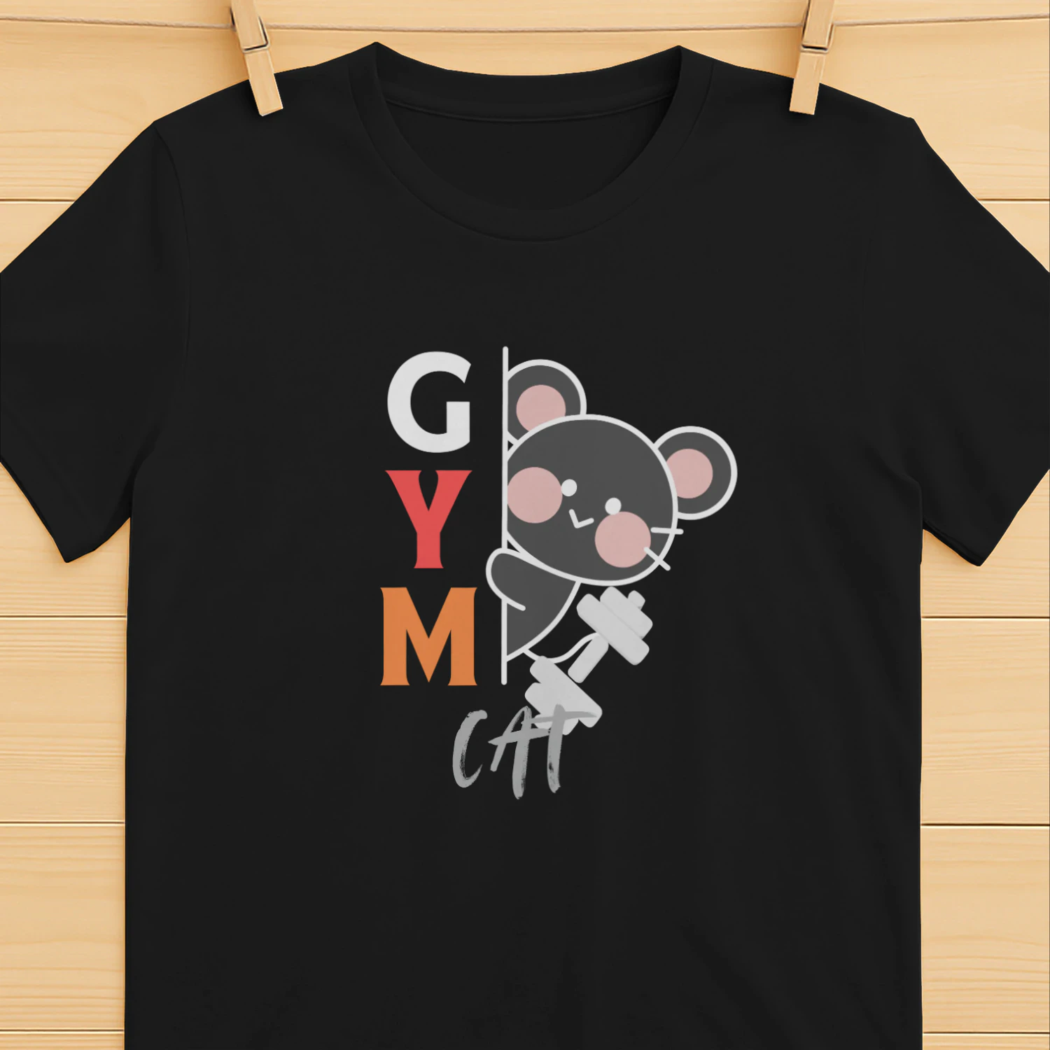  Playful Gym T Shirt