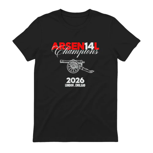 Arsenal North London Town 2026 Champions T-Shirt T-Shirt Unisex T-shirt
