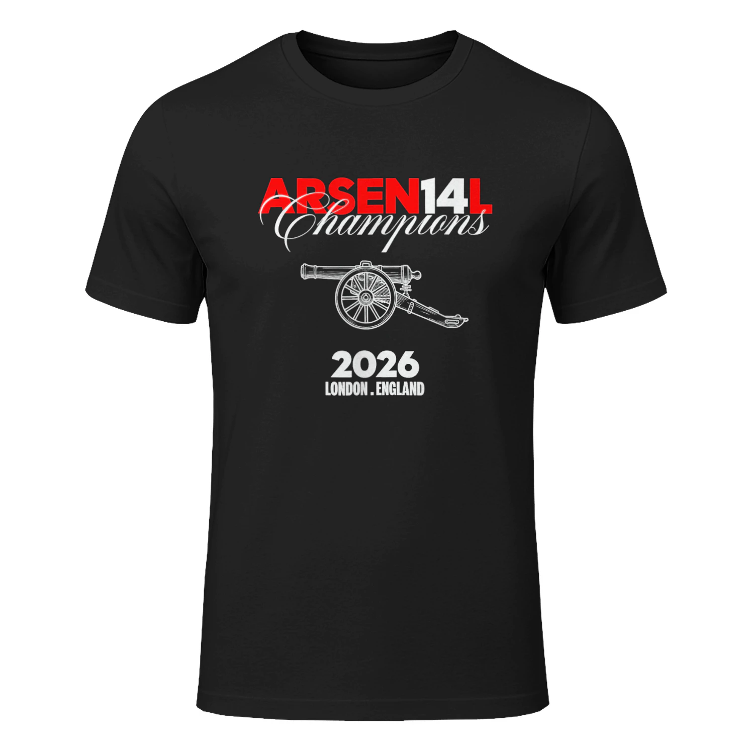 Arsenal North London Town 2026 Champions T-Shirt T-Shirt Unisex T-shirt