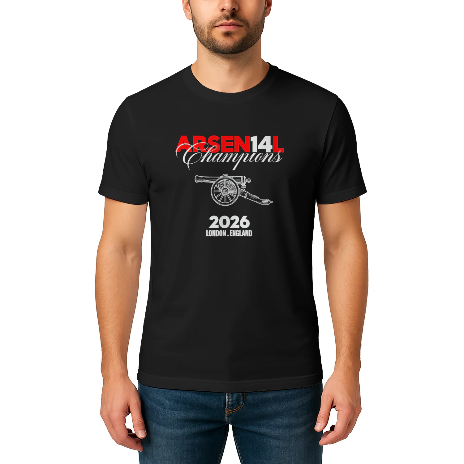 Arsenal North London Town 2026 Champions T-Shirt T-Shirt Unisex T-shirt