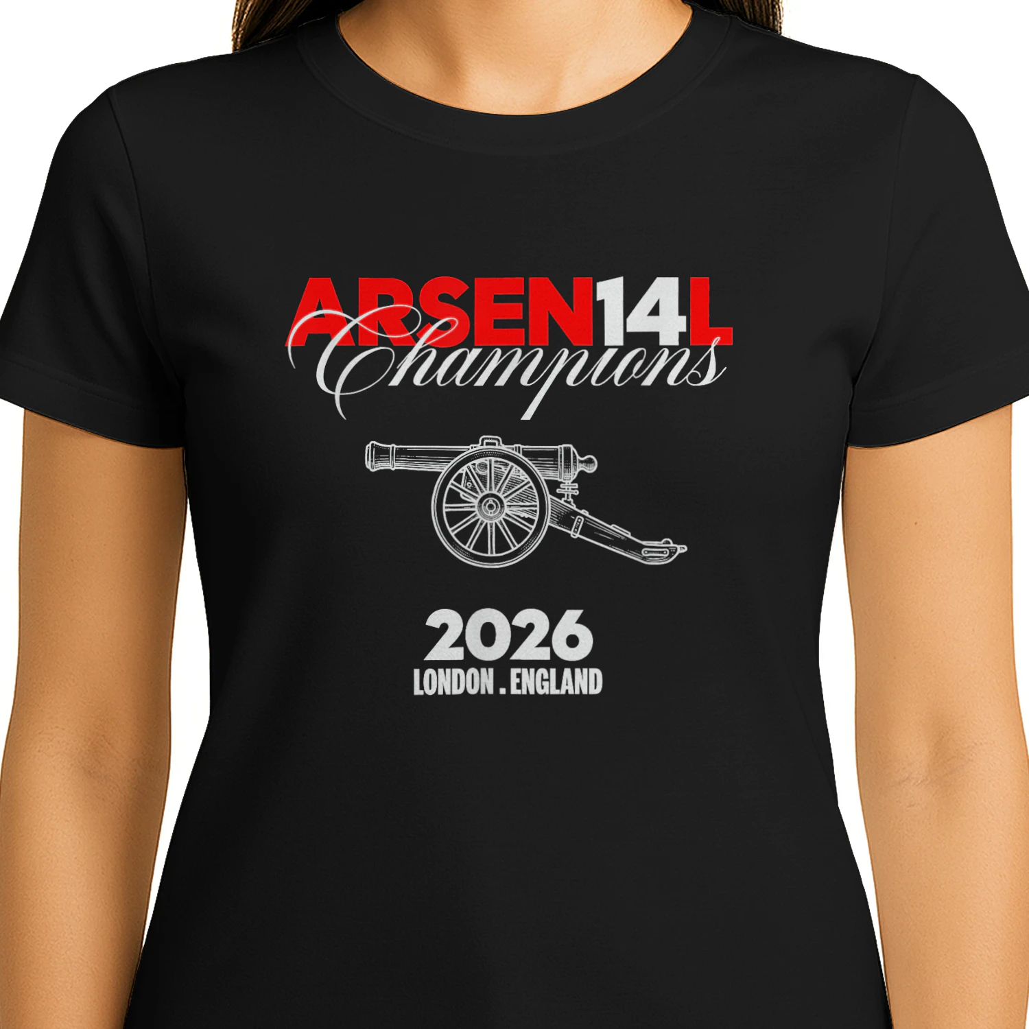 Arsenal North London Town 2026 Champions T-Shirt T-Shirt Unisex T-shirt