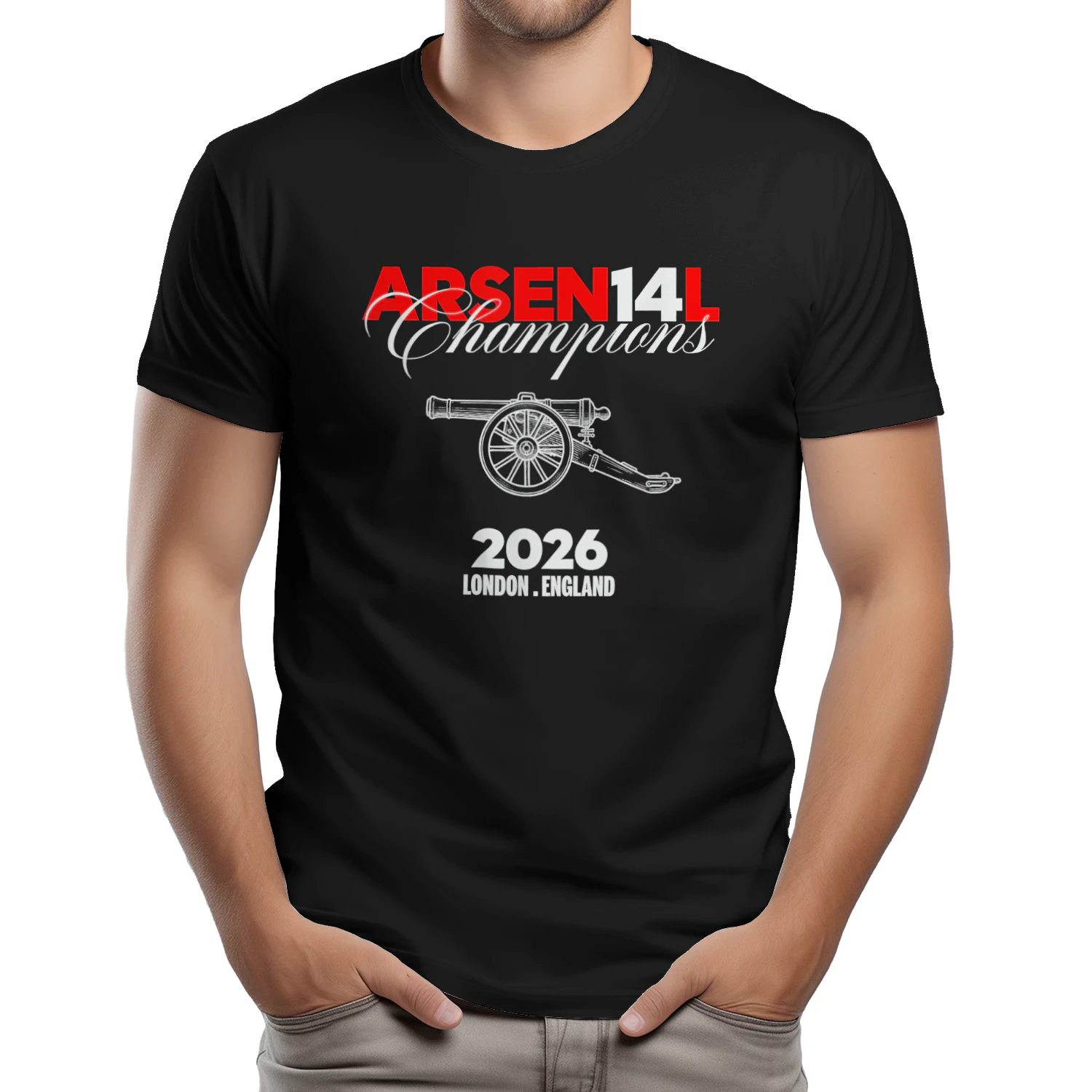 Arsenal North London Town 2026 Champions T-Shirt T-Shirt Unisex T-shirt