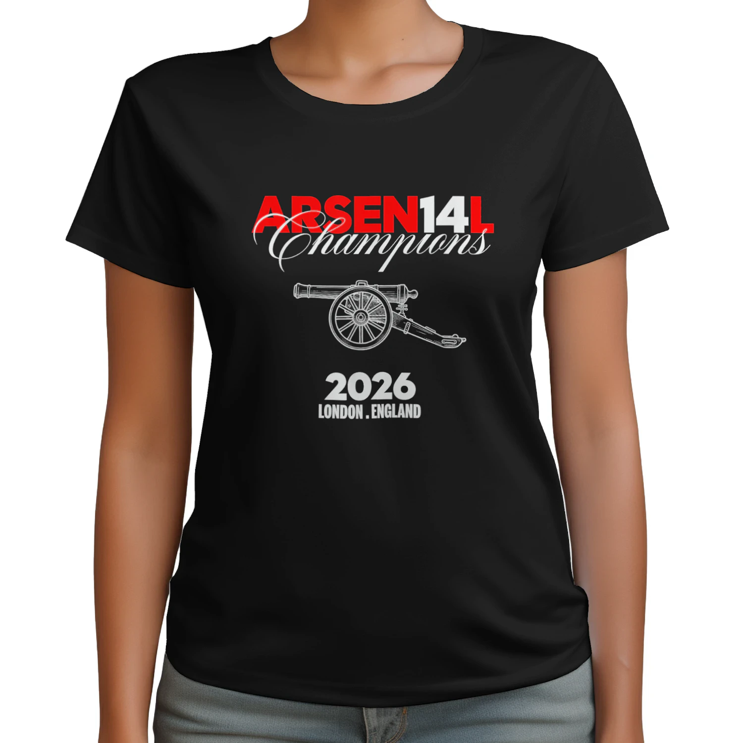 Arsenal North London Town 2026 Champions T-Shirt T-Shirt Unisex T-shirt