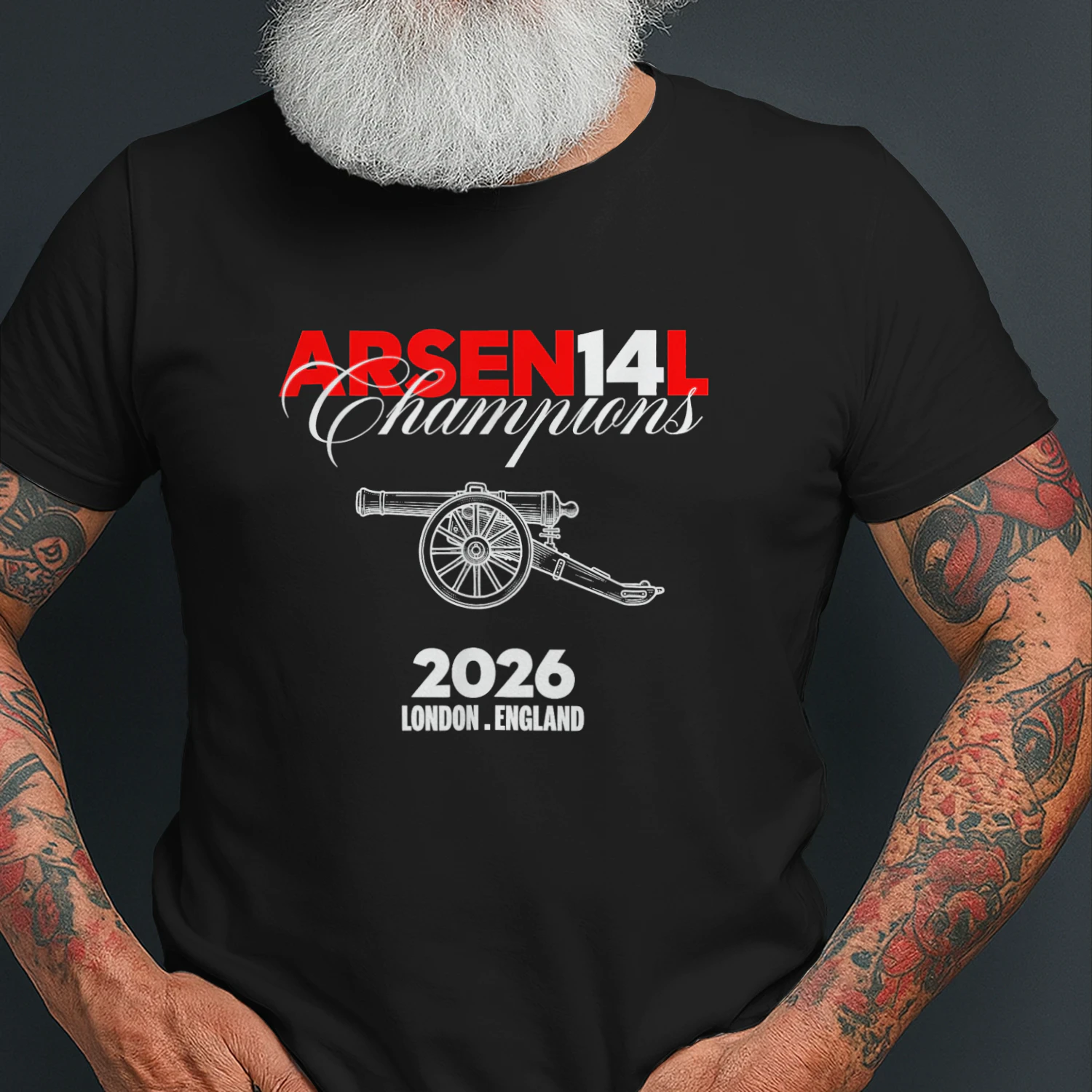 Arsenal North London Town 2026 Champions T-Shirt T-Shirt Unisex T-shirt