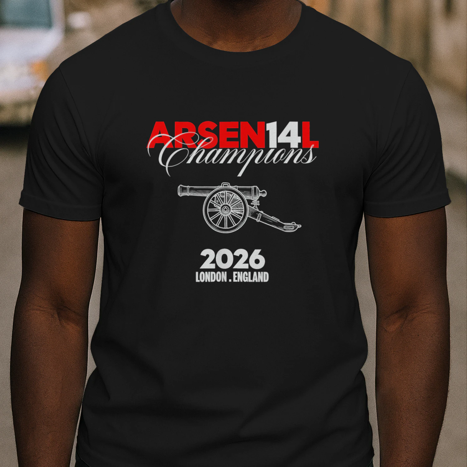 Arsenal North London Town 2026 Champions T-Shirt T-Shirt Unisex T-shirt
