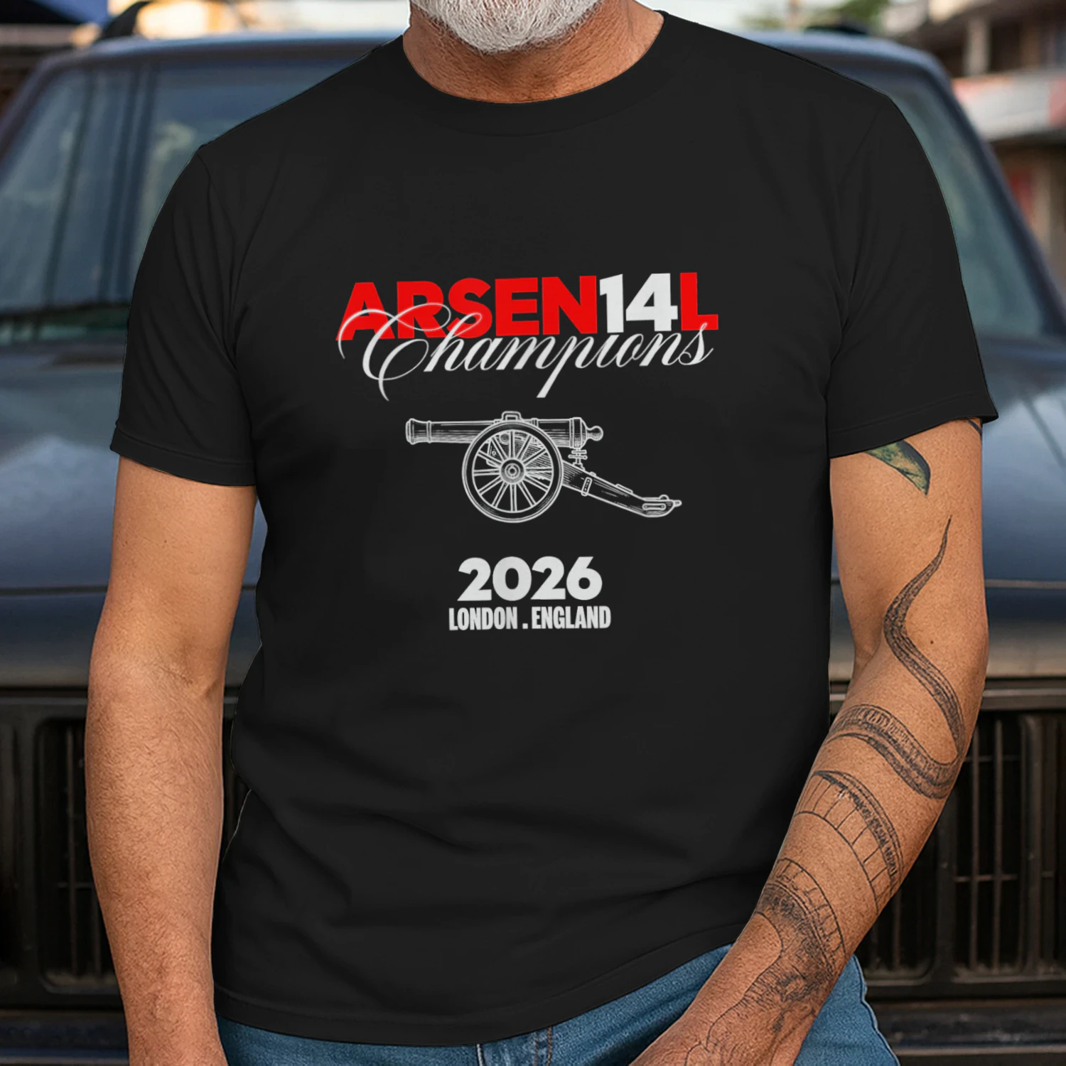 Arsenal North London Town 2026 Champions T-Shirt T-Shirt Unisex T-shirt